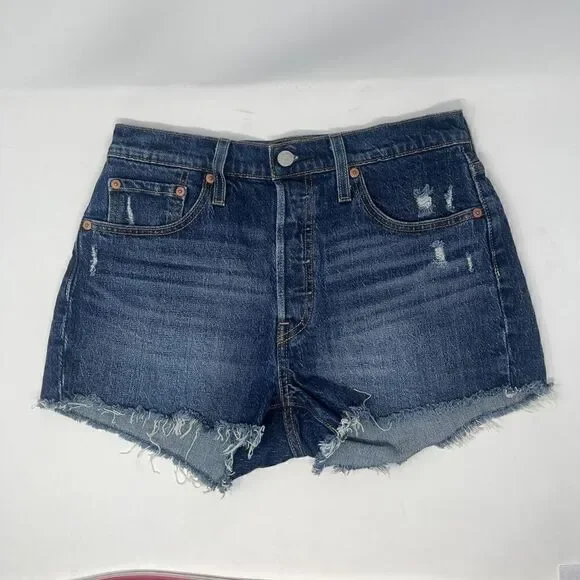 Levi’s 501 shorts Sz 28 - Picture 1 of 4